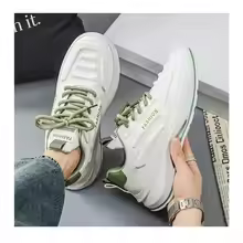 ​Men's Thick Sole Sneakers - Breathable Streetwear Running Shoes